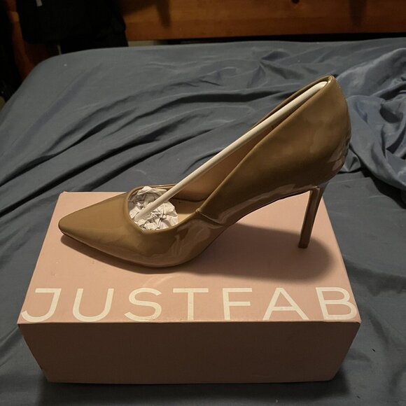 JustFab Shoes - Just Fab High Heel Stilettos Almond Color